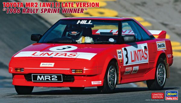 HAW20638 - TOYOTA MR2 - Winnaar van de Rallye Sprint 1986 om te monteren en te spuiten - 1