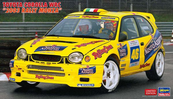 HAW20686 - TOYOTA corolla WRC #46 - Rally Monza 2003 om te monteren en te spuiten - 1
