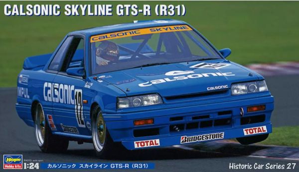 HAW21127 - NISSAN Skyline GTS-R R31 - Calsonic om te monteren en te spuiten - 1