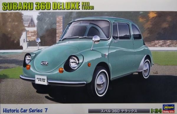 HAW21207 - SUBARU 360 Deluxe 1968 Groen te monteren en te spuiten - 1