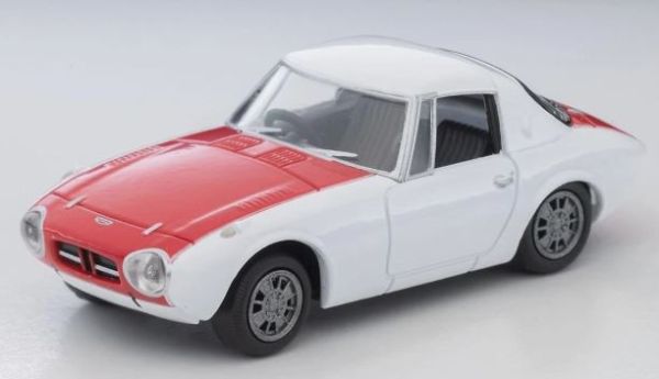 TOMLV-215A - Toyota Sports 800 uit 1965, wit en rood. - 1