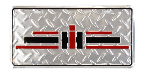 SIGN-2202 - Metalen plaat INTERNATIONAL Zilver - 30 x 15 cm - 1