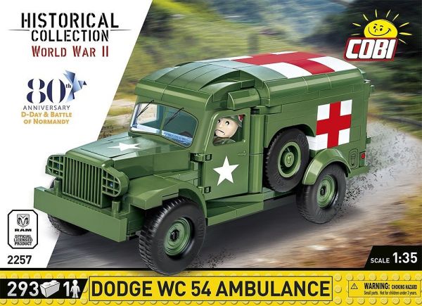 COB2257 - DODGE WC-54 1942 ambulance 80ste Verjaardag van D-Day - 293 Munten - 1