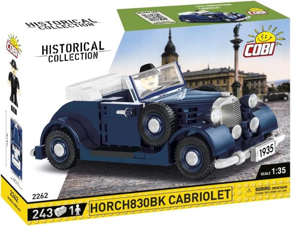 COB2262 - HORCH 830 BK cabriolet - 243 Onderdelen - 1