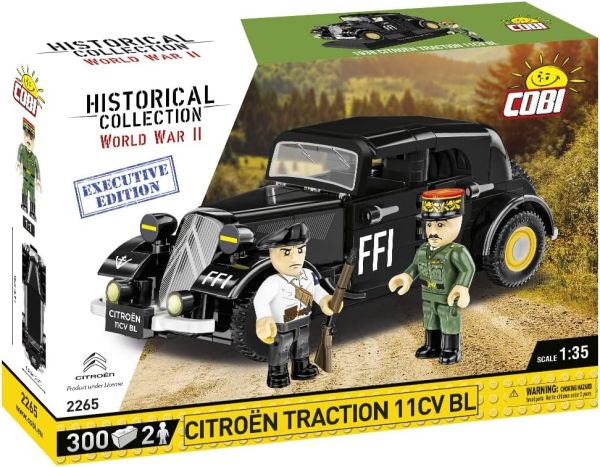 COB2265 - CITROEN Traction 11CV BL 1938 exclusieve editie - 300 onderdelen - 1