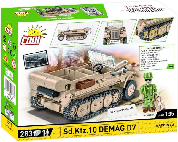 COB2273 - SD.KFZ.10 DEMAG D7 - 280 onderdelen - 1