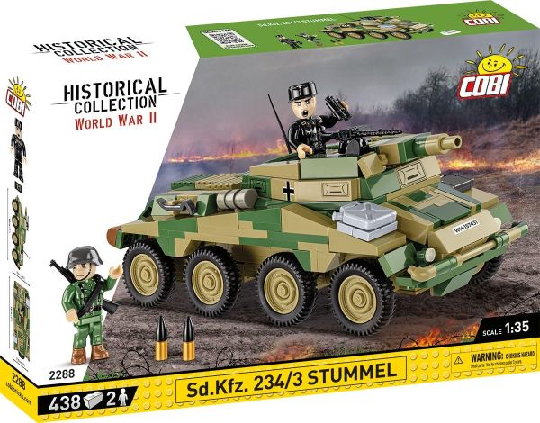 COB2288 - Tank SD.KFZ 234/3 STUMMEL - 439 st. - 1