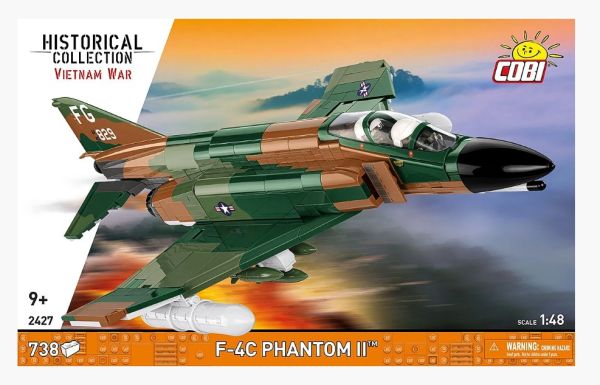 COB2427 - PHANTOM II F-4C - 738 onderdelen - 1