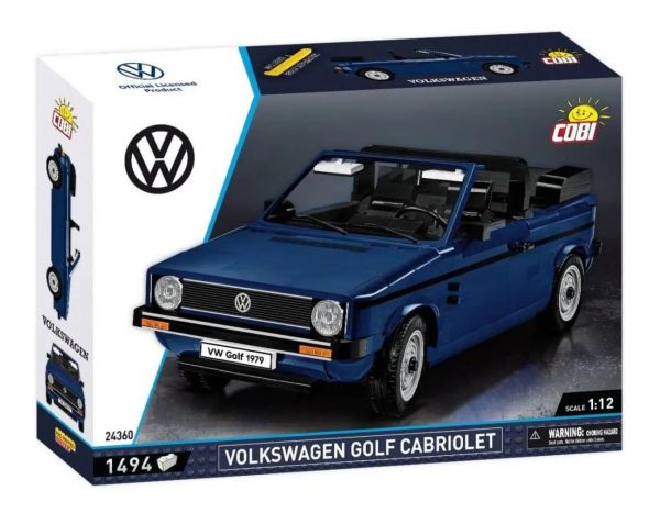 COB24360 - VOLKSWAGEN Golf I Cabriolet 1979 Blauw - 1494 stuks - 1