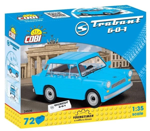 COB24539 - TRABANT 601 Blauw - 72 stuks - 1