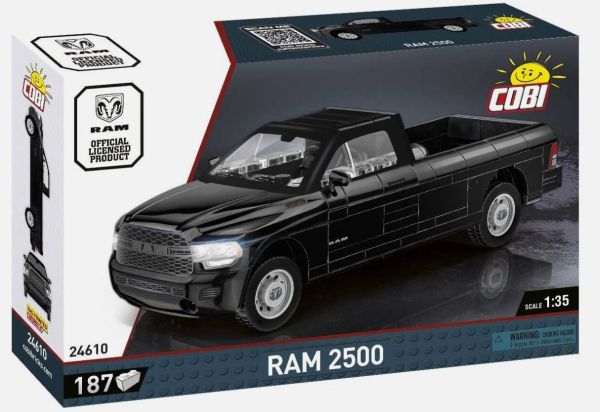 COB24610 - RAM 2500 zwart - 187 stuks - 1