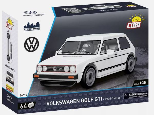COB24614 - VOLKSWAGEN Golf wit 1976-1983 - 64 stuks - 1