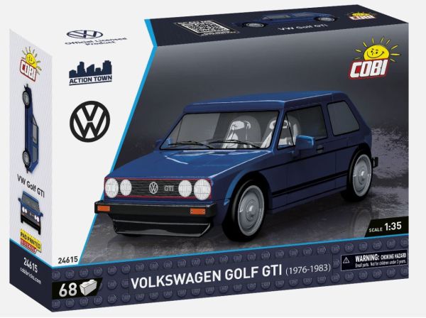 COB24615 - VOLKSWAGEN Golf GTI blauw 1976-1983 - 68 stuks - 1