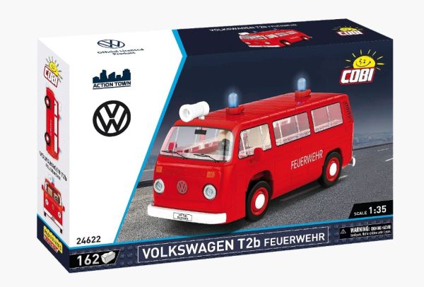 COB24622 - VOLKSWAGEN T2b Brandweerwagen - 162 onderdelen - 1