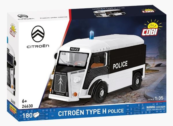 COB24630 - CITROËN Type H - Politie - 180 onderdelen - 1