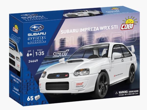 COB24649 - SUBARU Impreza WRX STI (wit) - 65 onderdelen - 1