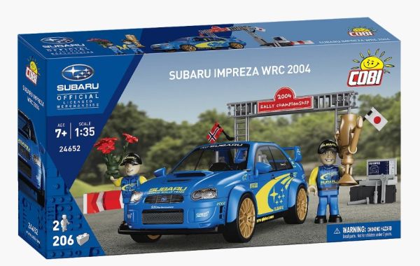 COB24652 - SUBARU Impreza WRC 2004 - 206 onderdelen - 1