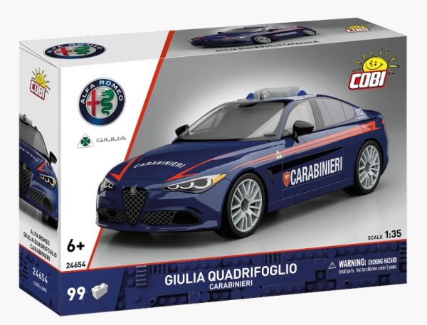 COB24654 - ALFA ROMEO Giulia Quadrifoglio - Carabinieri - 99 onderdelen - 1