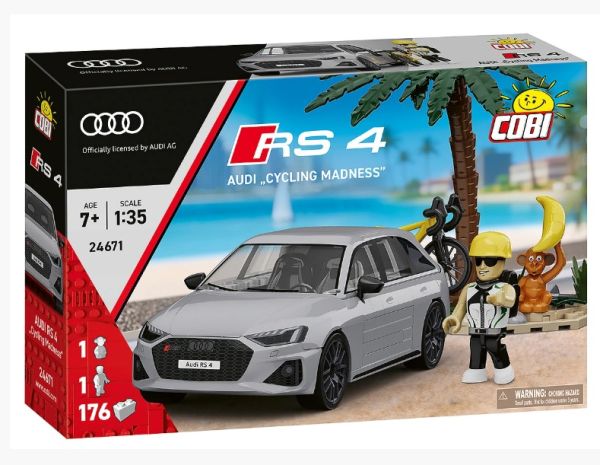 COB24671 - AUDI RS4 - Wielerfanaat - 176 onderdelen - 1