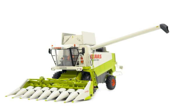 MAR2504 - CLAAS Lexion 480 maaidorser met 8-75C maïskoppen - 1