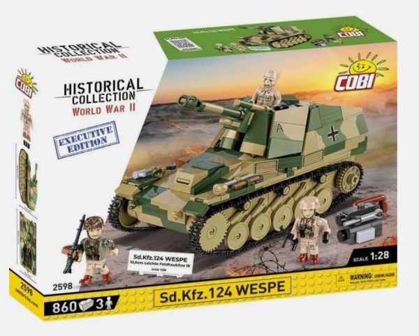 COB2598 - SD. Kfz. 124 Wespe - Exclusieve Editie - 860 Stuks - 1