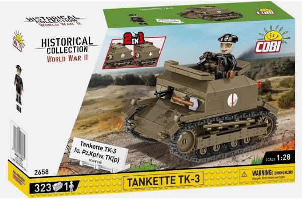 COB2658 - TK-3 TANKETTE - 323 onderdelen - 1