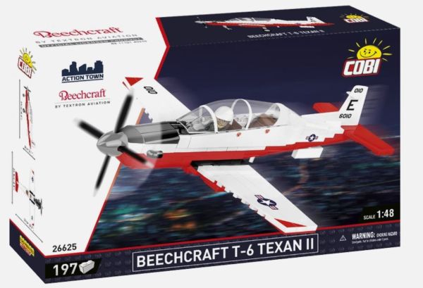 COB26625 - BEECHCRAFT T-6 Texan II turboprop vliegtuig - 197 onderdelen - 1