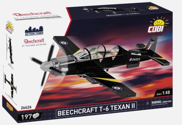 COB26626 - BEECHCRAFT T-6 Texan II vliegtuig - ROYAL AIR FORCE - VK - 197 onderdelen - 1