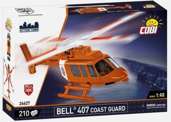 COB26627 - BELL 407 helikopter - Kustwacht - 210 onderdelen - 1