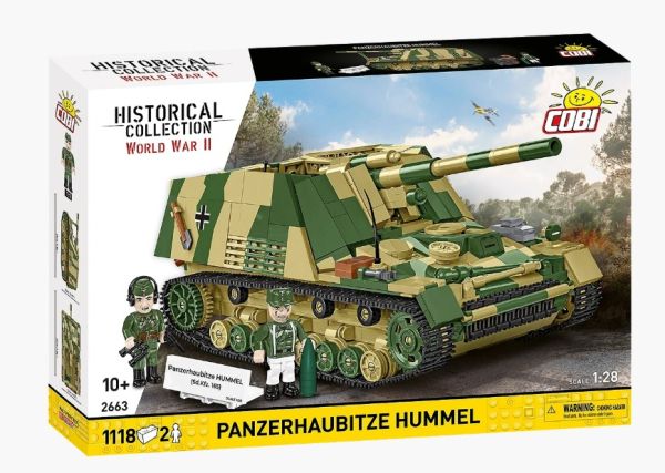 COB2663 - PANZERHAUBITZE Hummel (Sd.Kfz.165) - 1118 onderdelen - 1
