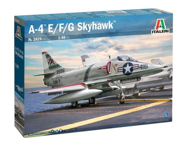 ITA2826 - A-4 E/F/G Skyhawk gevechtsvliegtuig om te assembleren en te spuiten - 1
