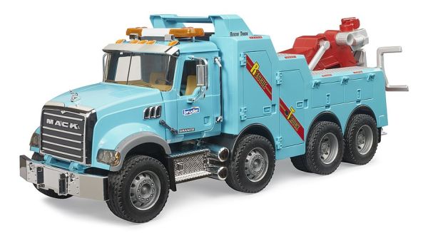 BRU2831 - MACK Granite sleepwagen met geluid en licht - 1