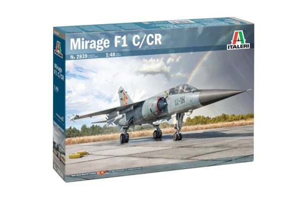ITA2839 - MIRAGE F1 C-CR gevechtsvliegtuig om te assembleren en te schilderen - 1