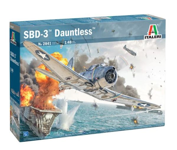 ITA2841 - DOUGLAS USN SBD-3 Duantless bommenwerper om te assembleren en te spuiten - 1