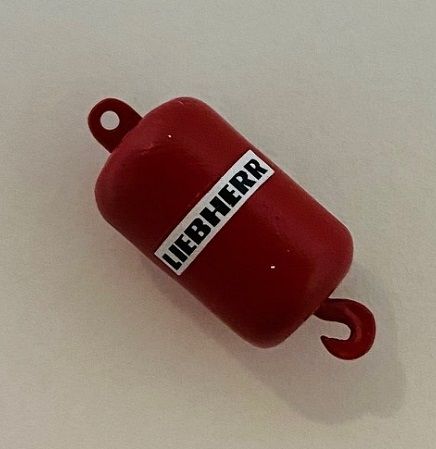 YCC201-1 - Haak LIEBHERR 14;3 Ton Rood - 1