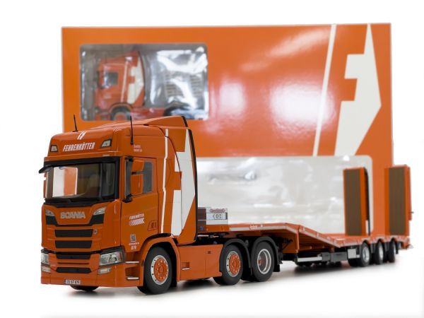 MAR2021-01 - SCANIA R500 6x2 met 3 assen Oranje FEHRENKOTTER uitgave - 1
