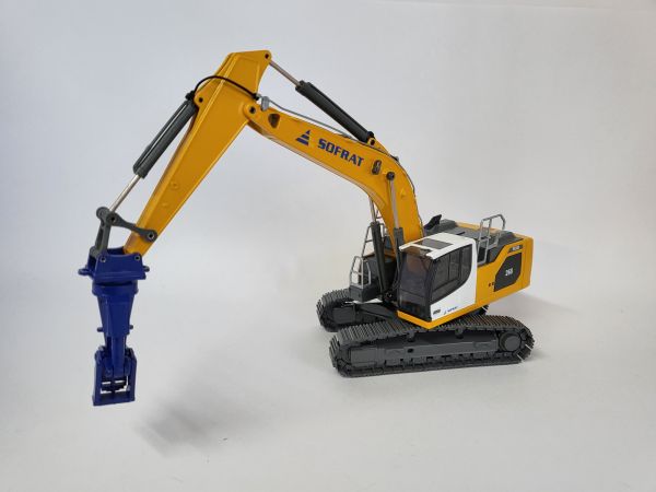 CON2215/SOFRAT - Graafmachine LIEBHERR R938 V SOFRAT - Gelimiteerde en genummerde oplage van 300 ex. - 1