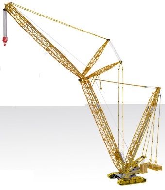 CON2744/04 - TEREX Superlift 3800 - BRACHT vakwerkgiek rupskraan - 1