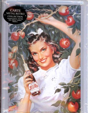 IES67P - Plaatwerkplaat: Pin-up Pepsi-Cola - 1