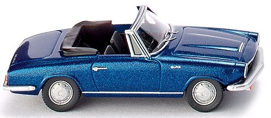 WIK018649 - GLAS 1700 GT Cabrio Blauw metallic - 1
