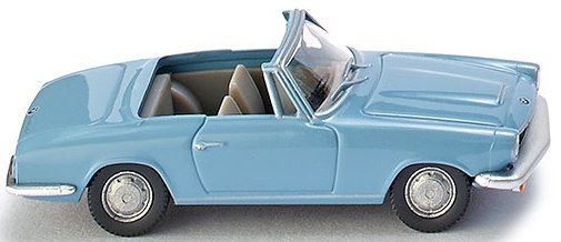 WIK018749 - BMW 1600 GT Cabrio Lichtblauw - 1