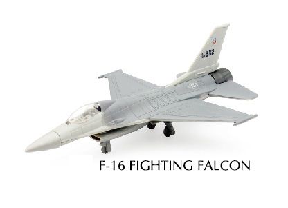 NEW21375C - F-16 VECHTENDE FALCON Gevechtsvliegtuig in Kit - 1