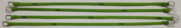 YCC332-6 - Set van 4 hijsbanden 2 Ton van 14cm 