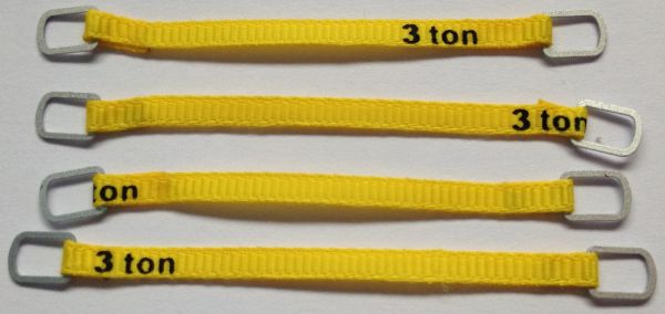 YCC333-1 - Set van 4 hijsbanden 3 Ton van 6cm 