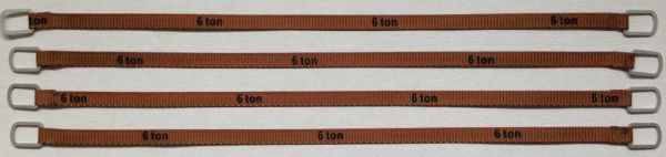 YCC336-5 - Set van 4 hijsbanden 6 Ton van 24cm 