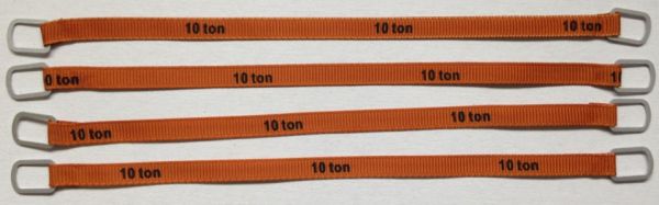 YCC338-3 - Set van 4 hijsbanden 10 Ton van 18cm 