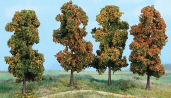 HEK2002 - Set van 4 herfstbomen 11 cm - 1