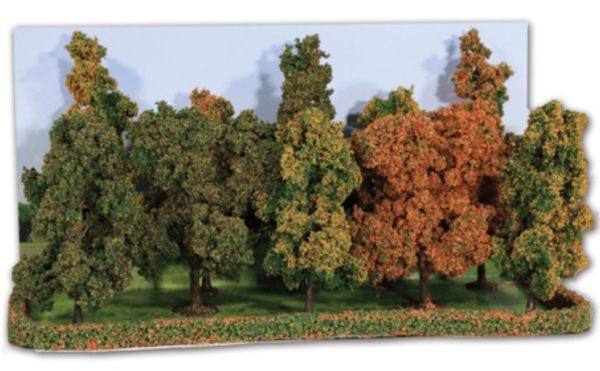 HEK2000 - Set van 10 herfstbosbomen 10-14cm - 1