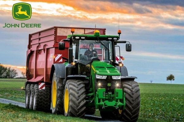 SCM56043 - Puzzel 60 stukjes JOHN DEERE 8370R 36x24cm - 1