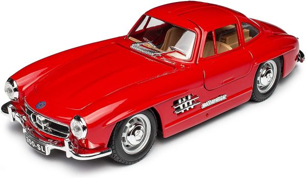 BUR22023RE - MERCEDES 300 SL 1954 Rood - 1